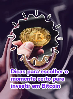 Bom momento para comprar bitcoin